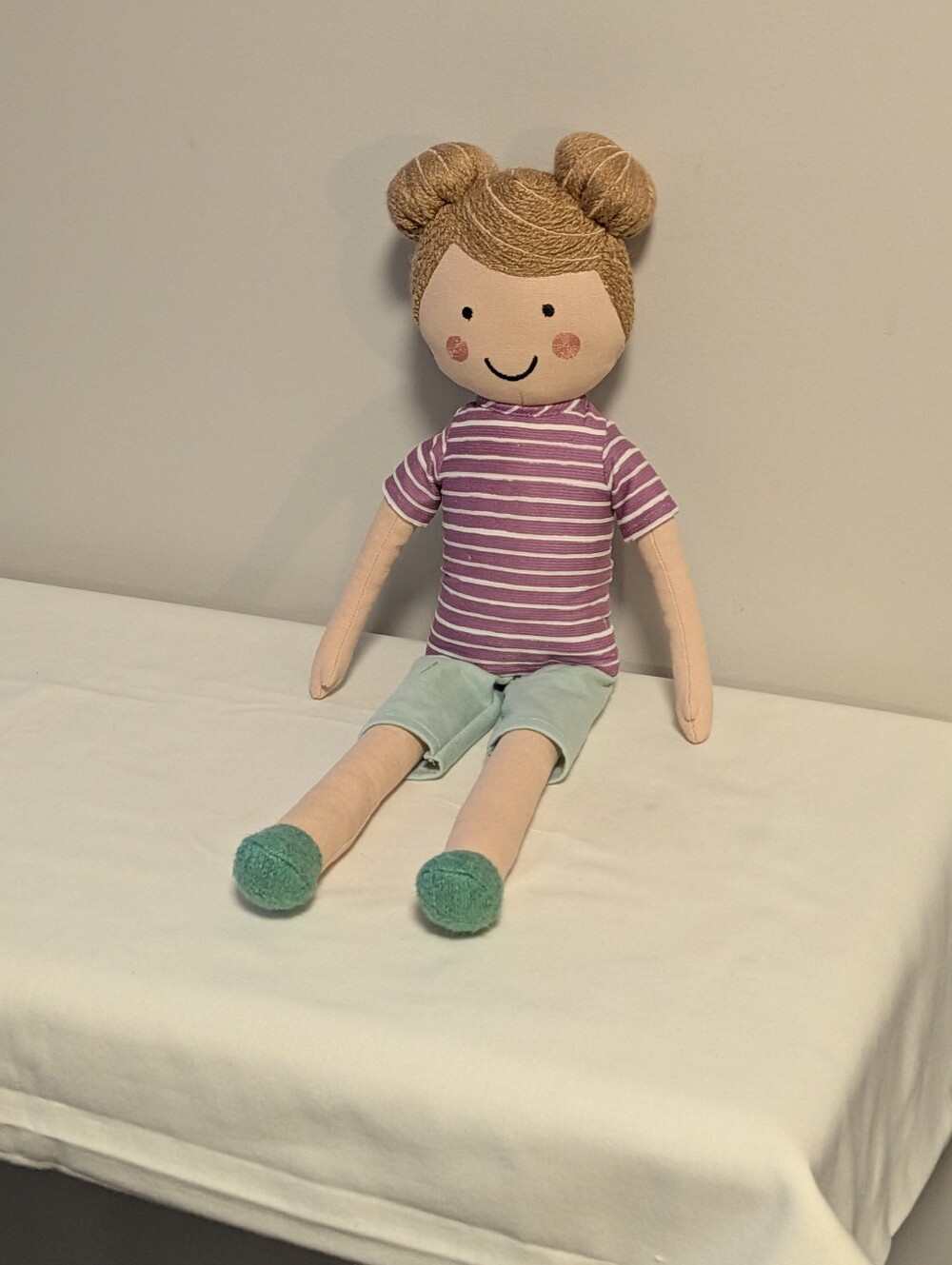 Target Pillowfort Doll . Target Brand Fabric Body. Removable Clothes. 18 Inches.